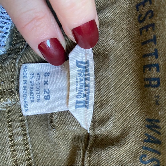 Duluth Curvesetter Waistband Straight Cargo Pants 8x29 - Picture 6 of 7